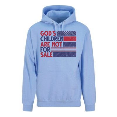 Gods Children Are Not For Sale USA Awareness Unisex Surf Hoodie