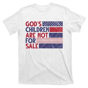 Gods Children Are Not For Sale USA Awareness T-Shirt