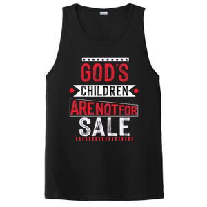 Gods Children Are Not For Sale  End Human Trafficking Save The Children PosiCharge Competitor Tank