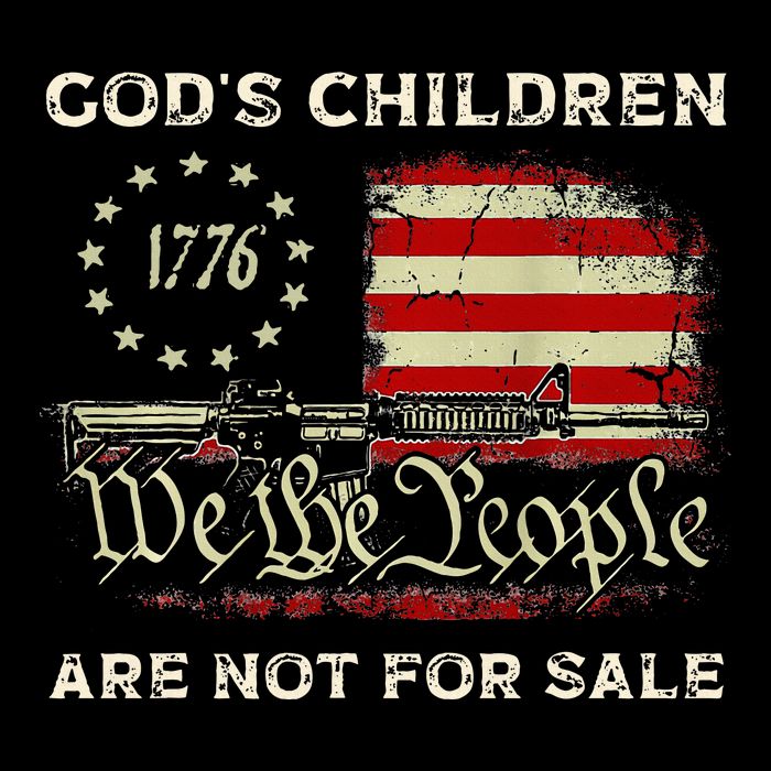 GodS Children Are Not For Sale Embracing Sound Of Freedom Backpack