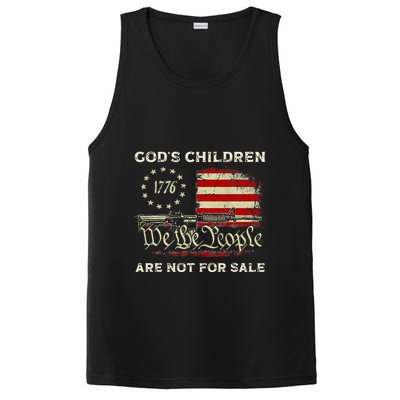 GodS Children Are Not For Sale Embracing Sound Of Freedom PosiCharge Competitor Tank
