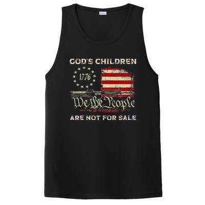 GodS Children Are Not For Sale Embracing Sound Of Freedom PosiCharge Competitor Tank