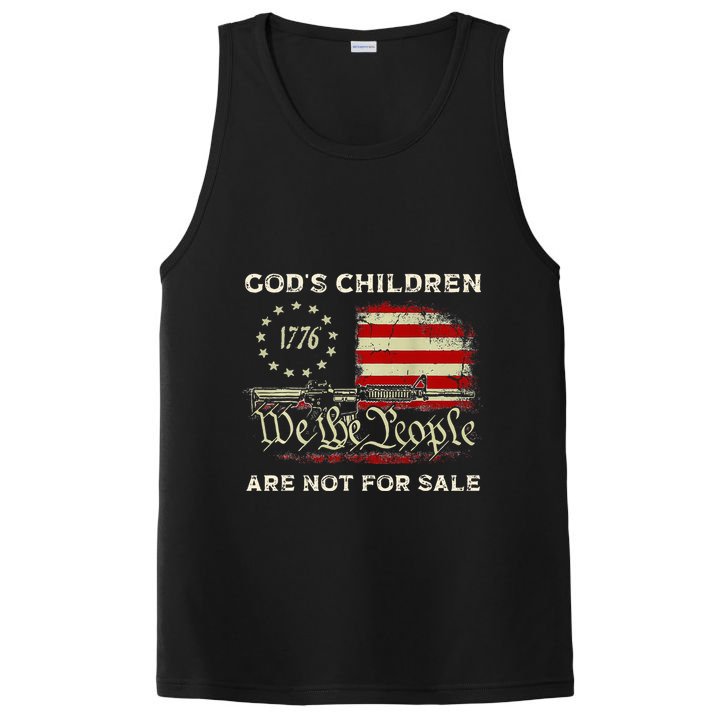 GodS Children Are Not For Sale Embracing Sound Of Freedom PosiCharge Competitor Tank