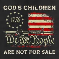 GodS Children Are Not For Sale Embracing Sound Of Freedom Golf Towel