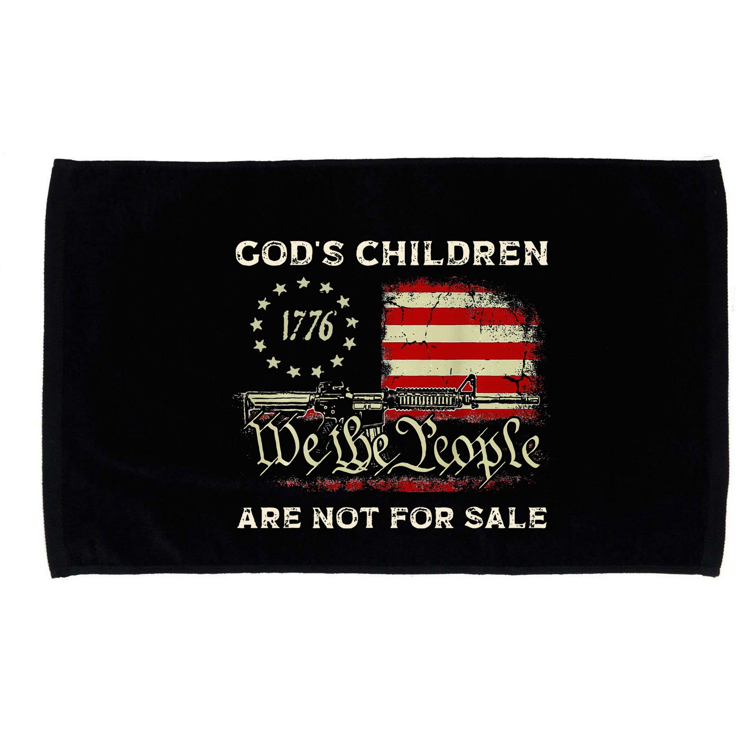 GodS Children Are Not For Sale Embracing Sound Of Freedom Microfiber Hand Towel