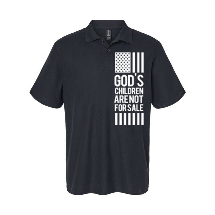 Gods Children Are Not For Sale End Human Trafficking Save The Children Softstyle Adult Sport Polo