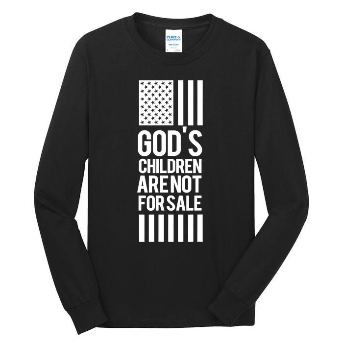 Gods Children Are Not For Sale End Human Trafficking Save The Children Tall Long Sleeve T-Shirt