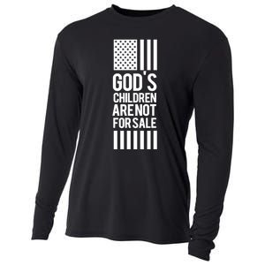 Gods Children Are Not For Sale End Human Trafficking Save The Children Cooling Performance Long Sleeve Crew