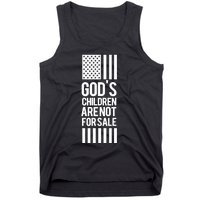 Gods Children Are Not For Sale End Human Trafficking Save The Children Tank Top