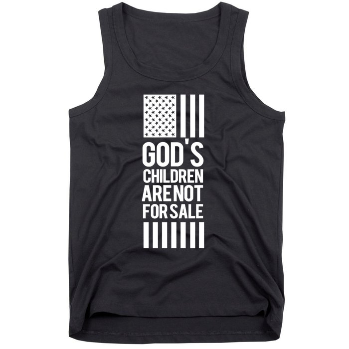 Gods Children Are Not For Sale End Human Trafficking Save The Children Tank Top