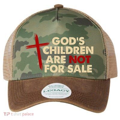 Gods Children Are Not For Sale Trafficking Awareness Legacy Tie Dye Trucker Hat