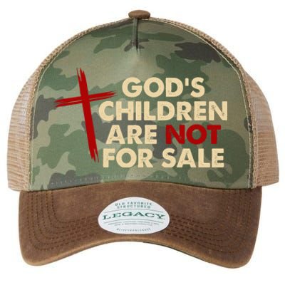 Gods Children Are Not For Sale Trafficking Awareness Legacy Tie Dye Trucker Hat