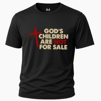 Gods Children Are Not For Sale Trafficking Awareness Cooling Performance Crew T-Shirt