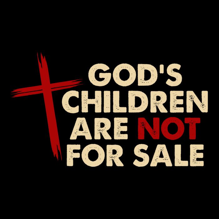 Gods Children Are Not For Sale Trafficking Awareness Cooling Performance Crew T-Shirt
