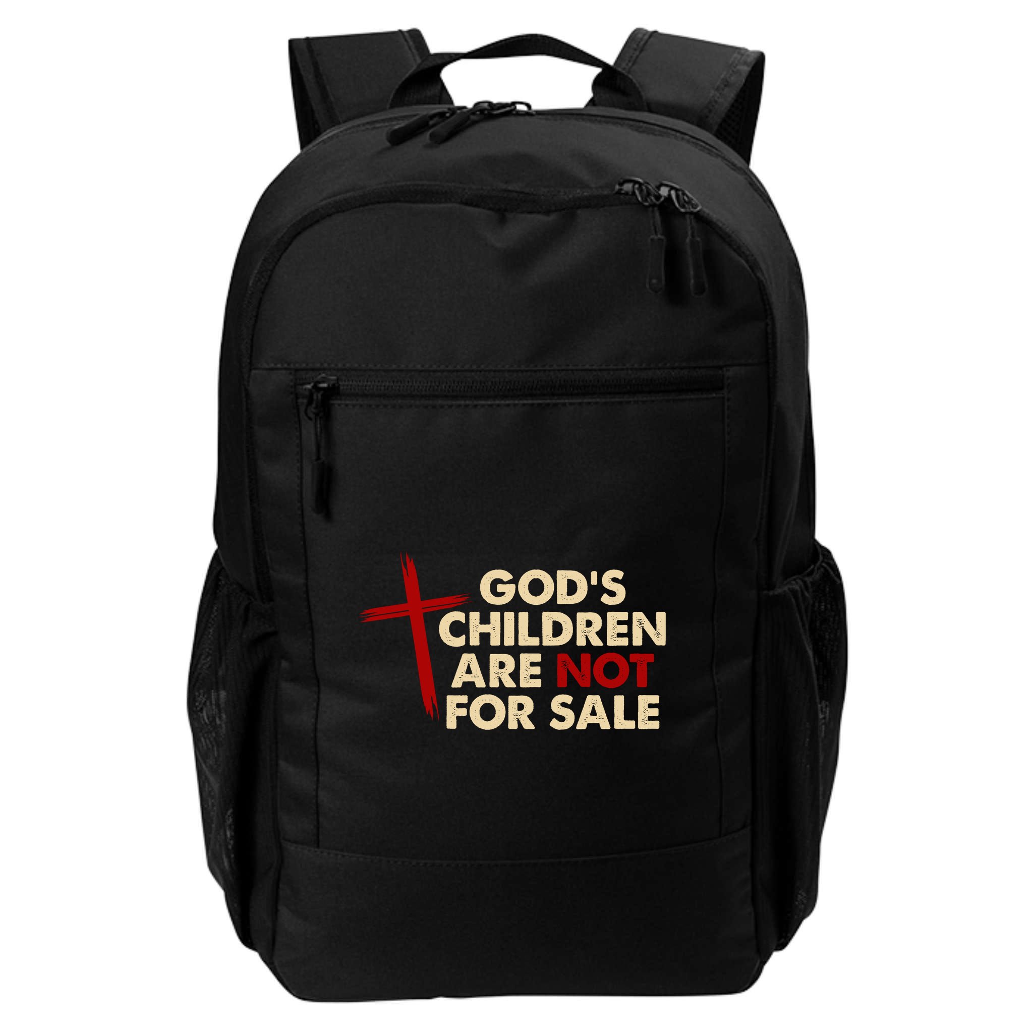 Gods Children Are Not For Sale Trafficking Awareness Backpack