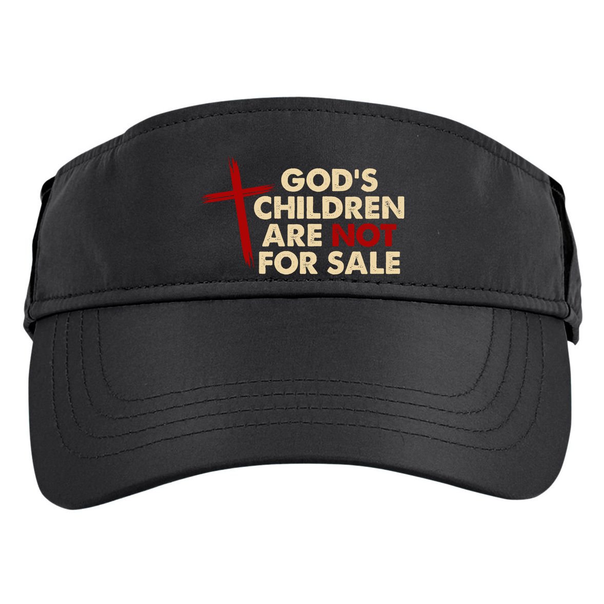 Gods Children Are Not For Sale Trafficking Awareness Adult Drive Performance Visor