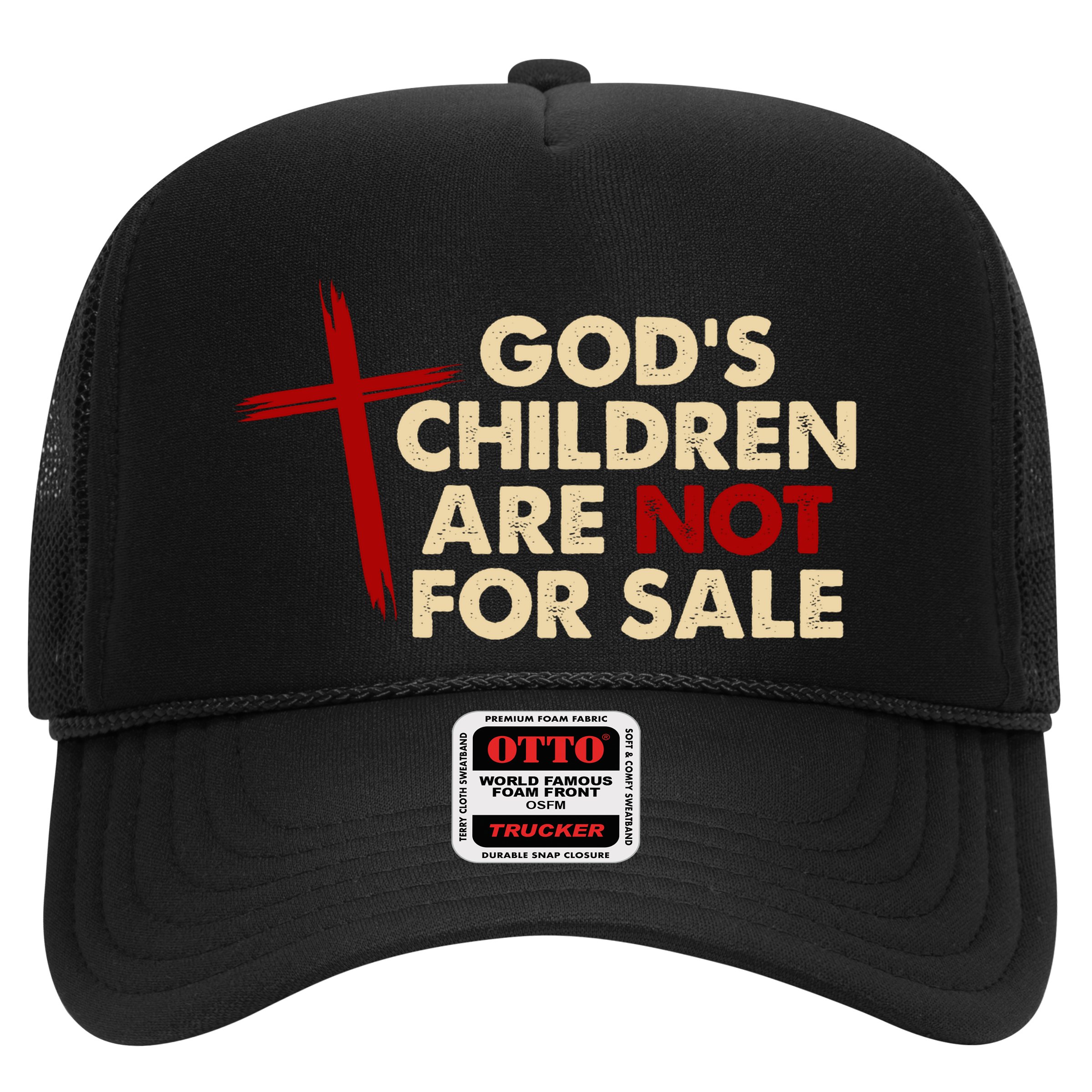 Gods Children Are Not For Sale Trafficking Awareness Hat