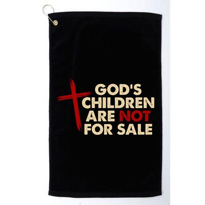 Gods Children Are Not For Sale Trafficking Awareness Golf Towel