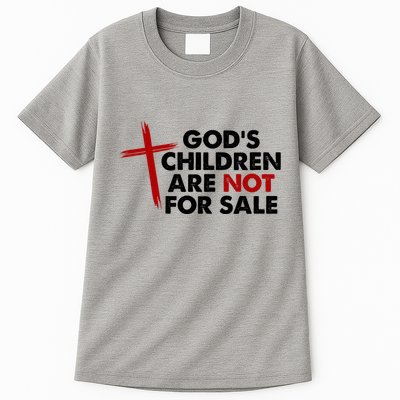 Gods Children Are Not For Sale Trafficking Awareness Tall T-Shirt