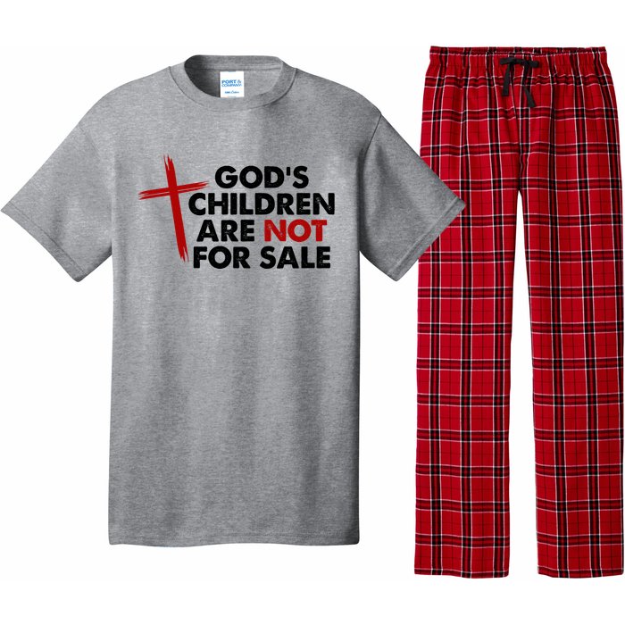 Gods Children Are Not For Sale Trafficking Awareness Pajama Set