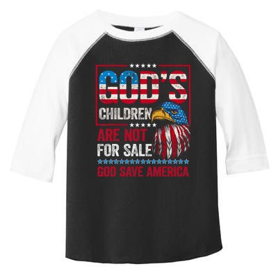 Gods Children Are Not For Sale Save America Toddler Fine Jersey T-Shirt