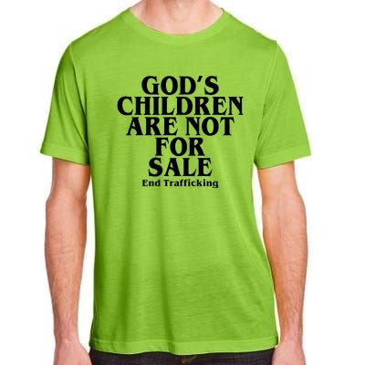 Gods Children Are Not For Sale End Trafficking Adult ChromaSoft Performance T-Shirt