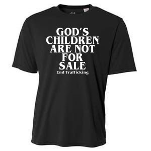 Gods Children Are Not For Sale End Trafficking Cooling Performance Crew T-Shirt