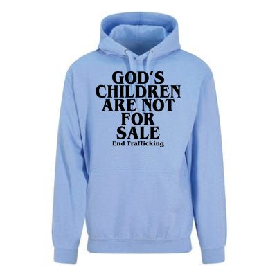 Gods Children Are Not For Sale End Trafficking Unisex Surf Hoodie