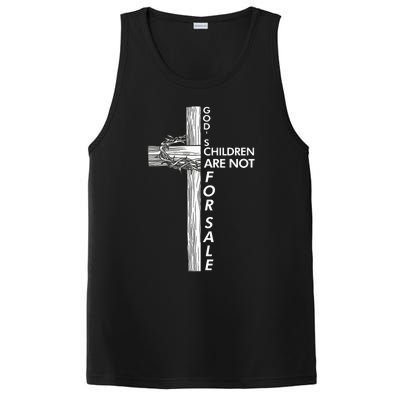 Gods Children Are Not For Sale Funny Gods Children Christ PosiCharge Competitor Tank