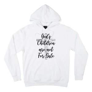 Gods Children Are Not For Sale Christ Awareness Hoodie