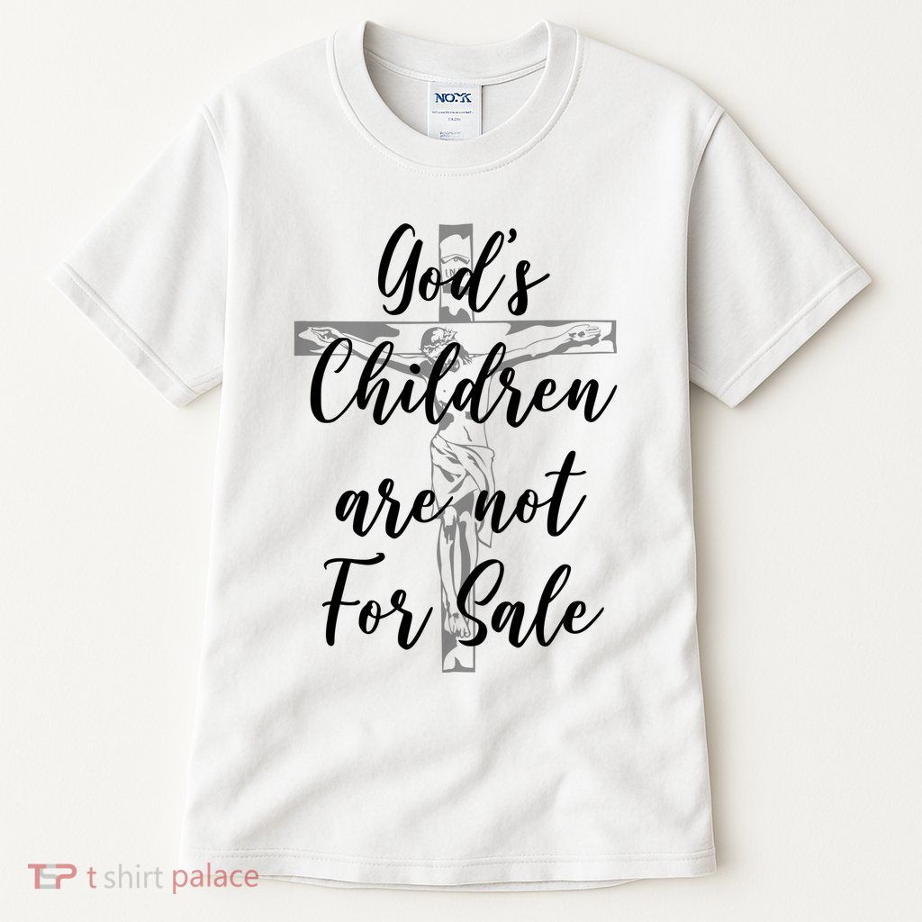 Gods Children Are Not For Sale Christ Awareness Tall T-Shirt