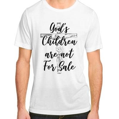 Gods Children Are Not For Sale Christ Awareness Adult ChromaSoft Performance T-Shirt