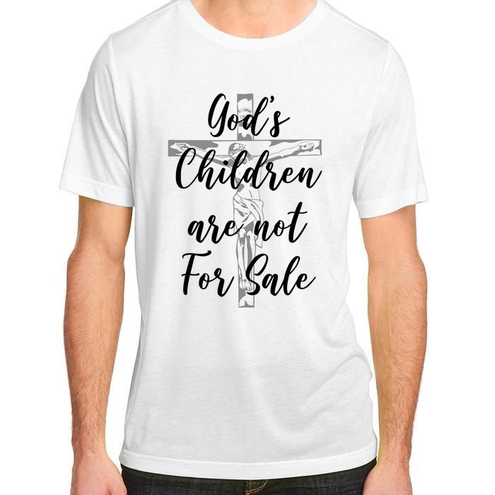 Gods Children Are Not For Sale Christ Awareness Adult ChromaSoft Performance T-Shirt