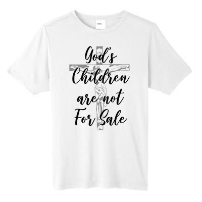 Gods Children Are Not For Sale Christ Awareness Tall Fusion ChromaSoft Performance T-Shirt