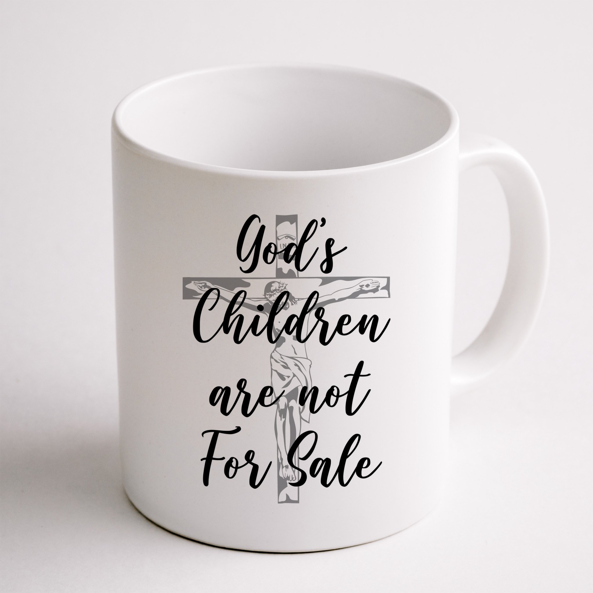 Gods Children Are Not For Sale Christ Awareness Mug