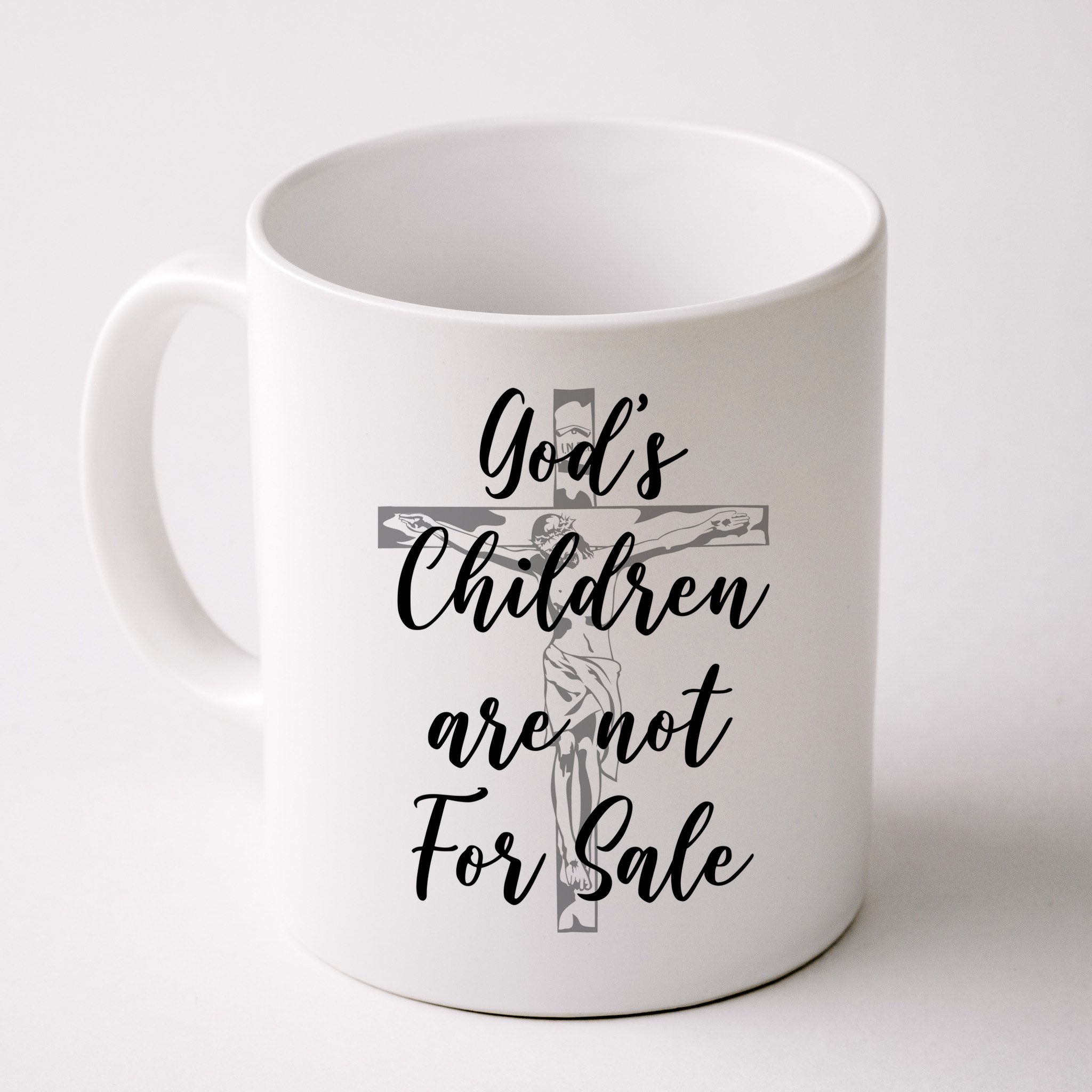 Gods Children Are Not For Sale Christ Awareness Mug