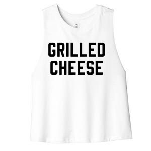 Grilled Cheese And Tomato Soup Matching Costumes For Couples Gift Women's Racerback Cropped Tank