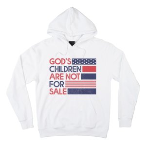 Gods Children Are Not For Sale Patriotic Flag Hoodie