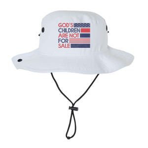 Gods Children Are Not For Sale Patriotic Flag Legacy Cool Fit Booney Bucket Hat