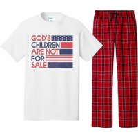 Gods Children Are Not For Sale Patriotic Flag Pajama Set