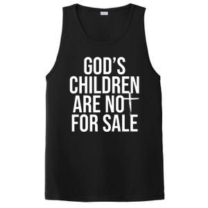 Gods Children Are Not For Sale Cross PosiCharge Competitor Tank