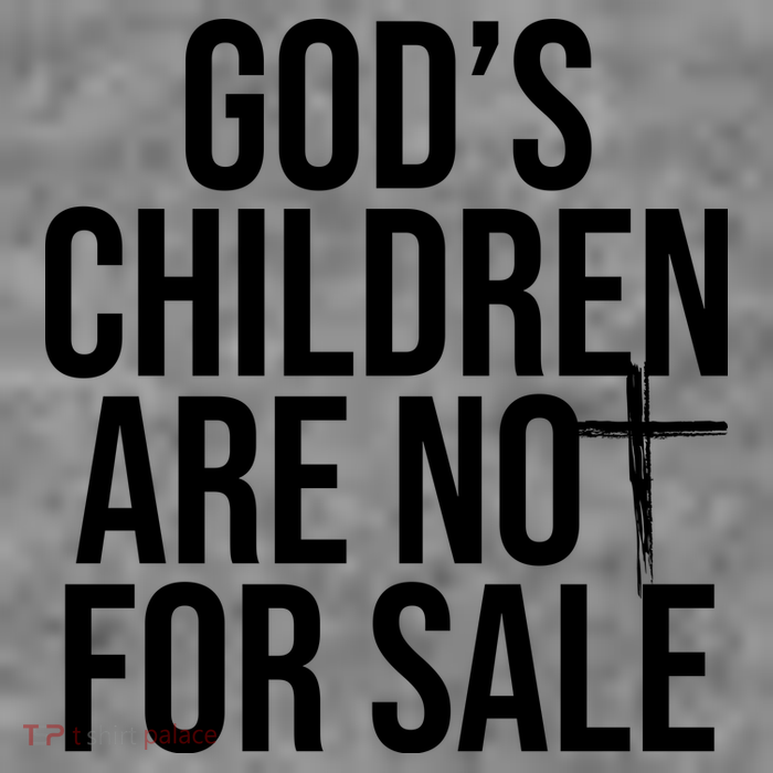 Gods Children Are Not For Sale Cross Wool Snapback Cap