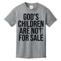 Gods Children Are Not For Sale Cross Kids T-Shirt