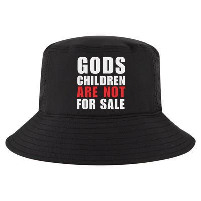 Gods Children Are Not For Sale End Human Trafficking Save Children Cool Comfort Performance Bucket Hat