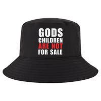 Gods Children Are Not For Sale End Human Trafficking Save Children Cool Comfort Performance Bucket Hat