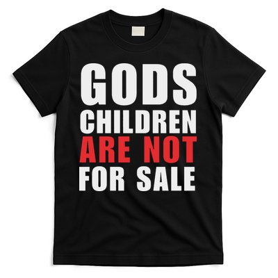 Gods Children Are Not For Sale End Human Trafficking Save Children T-Shirt