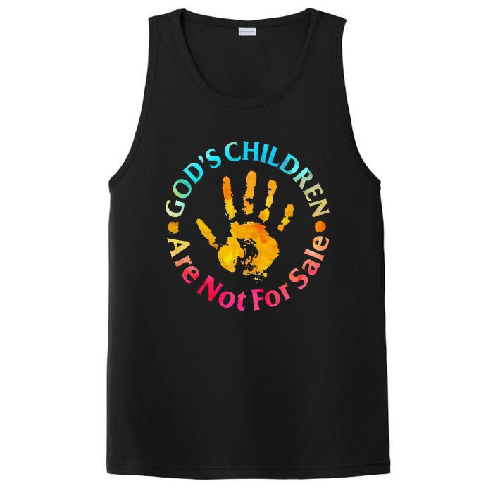 God's Children Are Not For Sale Hand Prints PosiCharge Competitor Tank