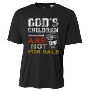 Gods Children Are Not For Sale: Embracing Sound Of Freedom Cooling Performance Crew T-Shirt