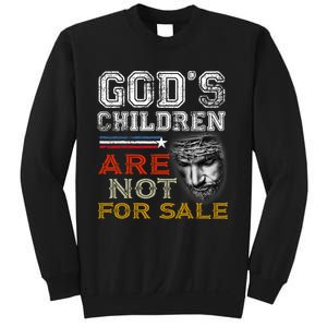 Gods Children Are Not For Sale: Embracing Sound Of Freedom Sweatshirt