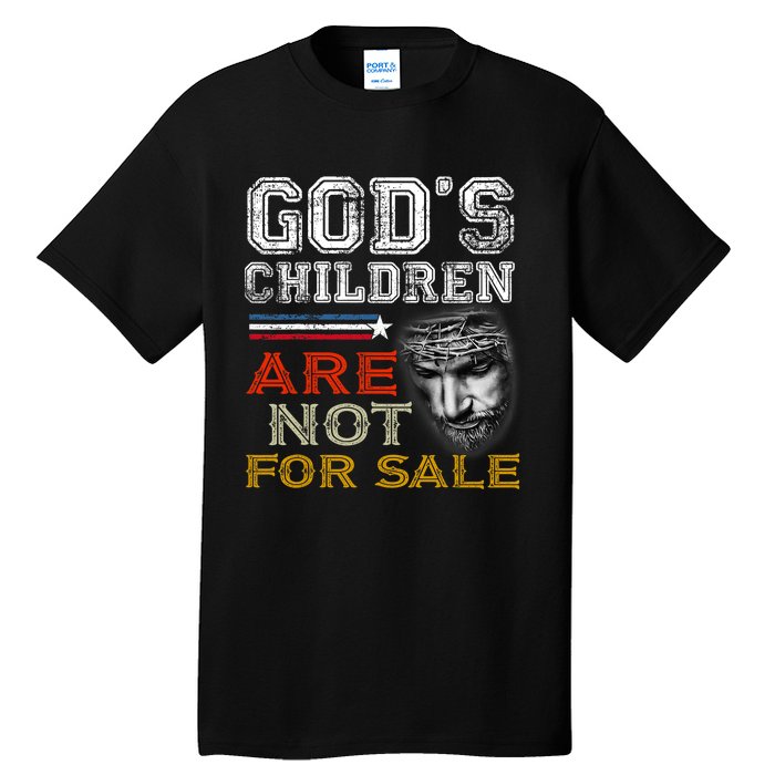 Gods Children Are Not For Sale: Embracing Sound Of Freedom Tall T-Shirt